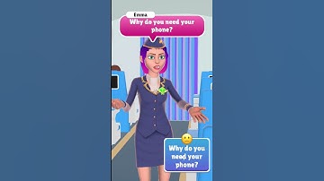 Hyper Hostess passenger asking questions #shorts