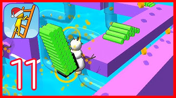 Ladder Race - All Levels #160 Gameplay (Android,iOS)