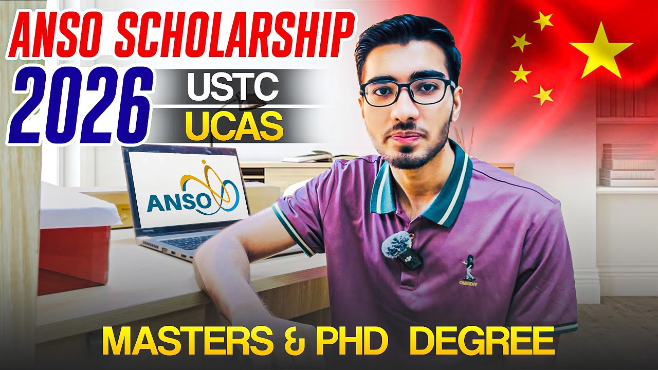 Стипендия ANSO 2026 | Полностью финансируемая магистратура и аспирантура в Китае 🇨🇳 Подайте заявк...