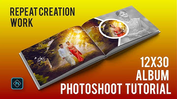 How to Create Wedding Album Sheet 12x30 In Photoshop Tutorial Tamil ( தமிழ் )