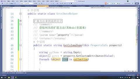C#与SQL数据库酒店管理系统十九利用反射和特性获取列名