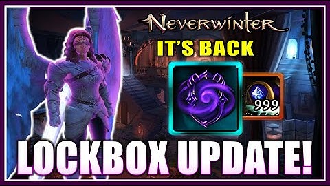 ASTRAL LOCKBOX UPDATE: The Paranoid Delusion Returns! (exclusive comps & mounts) - Neverwinter M29
