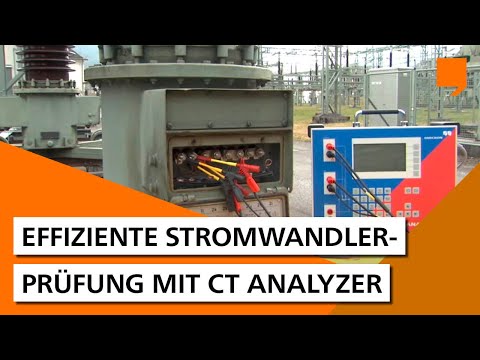 Effiziente Stromwandlerprüfung mit CT Analyzer