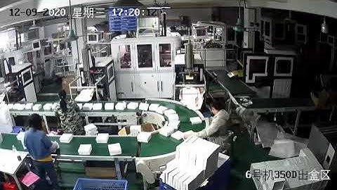 HM ZD350D  High speed automatic rigid box machine,solve lobar problem and pack directly. gift box