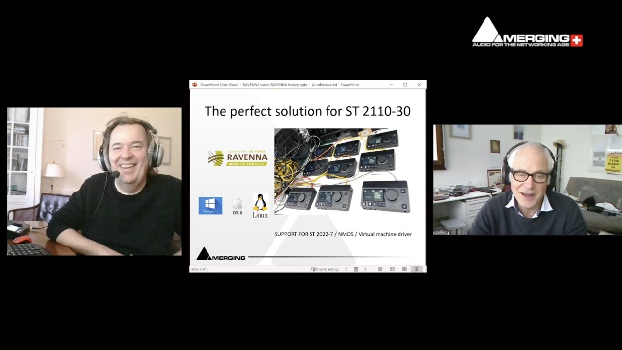 Merging Ravenna Router Adopting RAVENNA with Merging Technologies - YouTube