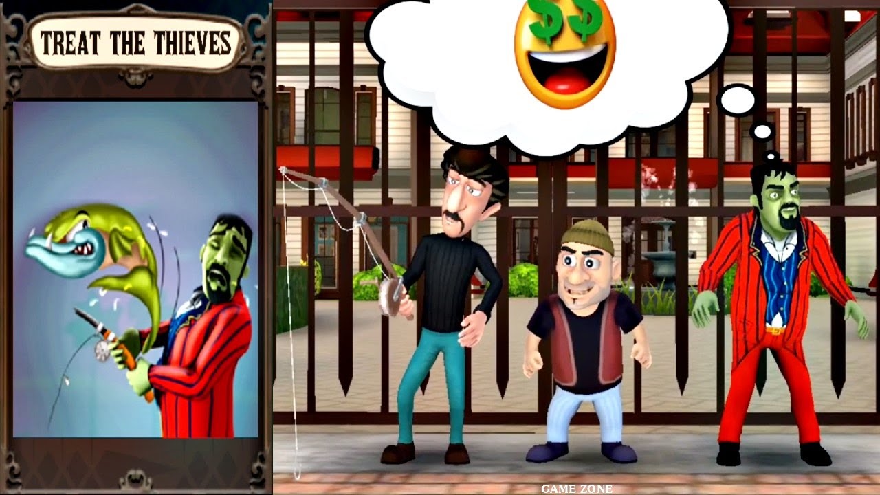 Scary stranger 3D: New Update Treat The Thieves