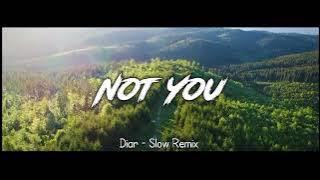 DJ Slow !! NOT YOU (Diar Remix) Alan Walker