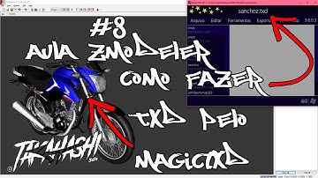 #8 AULA ZMODELER, COMO FAZER TXD PELO MAGIC TXD