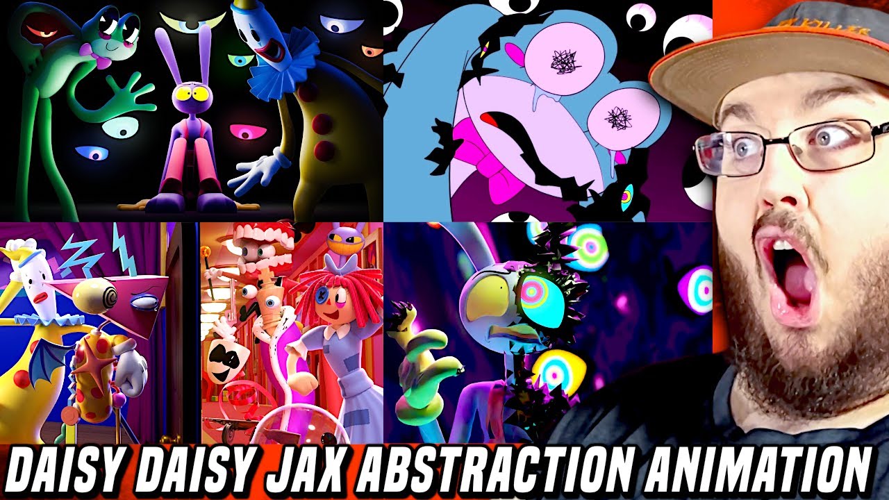 УДИВИТЕЛЬНЫЙ ЦИФРОВОЙ ЦИРК - Эпизод 6: Дэйзи Дэйзи Джакс Абстракция Анимация и песни РЕАКЦИЯ!!!