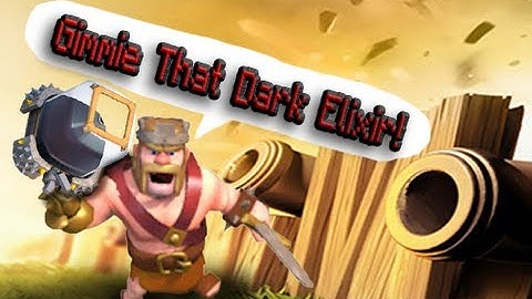 Clash of clans: 5,600 dark elixir raid!