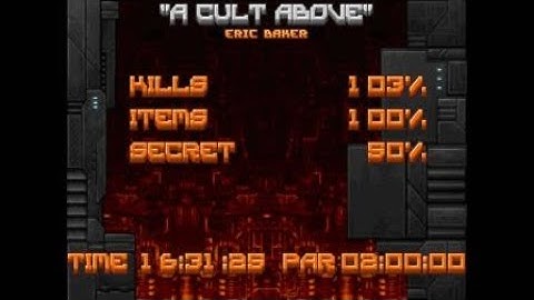 DOOM 2: BTSX Ep. 2 UV Pistol Start - Map 7 ("A Cult Above" aka Shrine to the Dynamic Years) on PS4