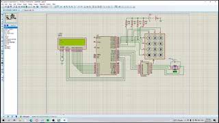 Password Based Door Lock using 8051 microcontroller