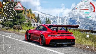 CarX Street porsche 911 GT3 RS | 4k maxed graphics iPhone 16 pro | mobile gameplay  screenshot 1