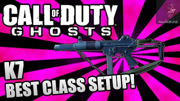 Call of Duty Ghosts: K7 Best Class Setup - Best Attachments and Perks