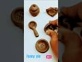 destroying a beautiful miniature clay kitchenset #shorts #shortsfeed #short #viral #trending 🙏🙏❤🌹🌹👍