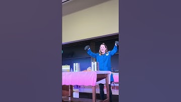 Exploding paint cans with Kate the Chemist! 💥 #chemistry