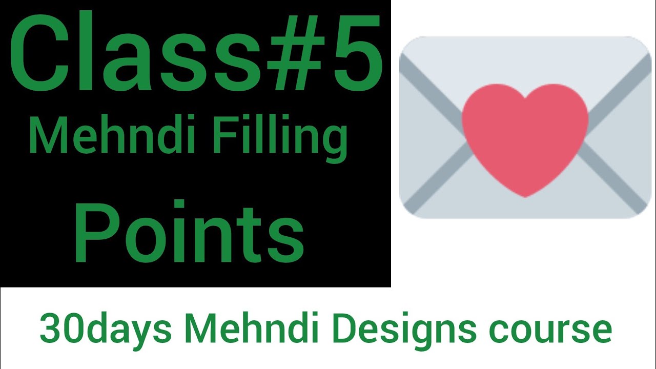 Learn Mehndi designs 30Days course Class #5 Basic to Advance For Beggners 💕💕