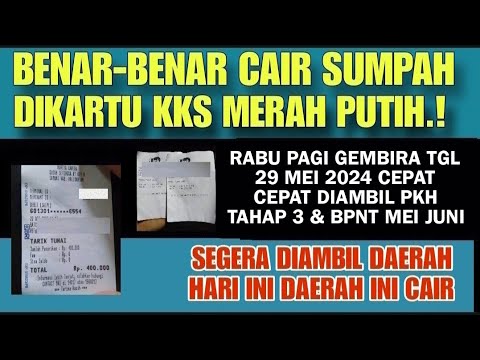 BENAR-BENAR CAIR BARU SAJA SUMPAH GAK NYANGKA WILAYAH BANK INI SUDAH CAIR SEGERA SIMAK INOFNYA