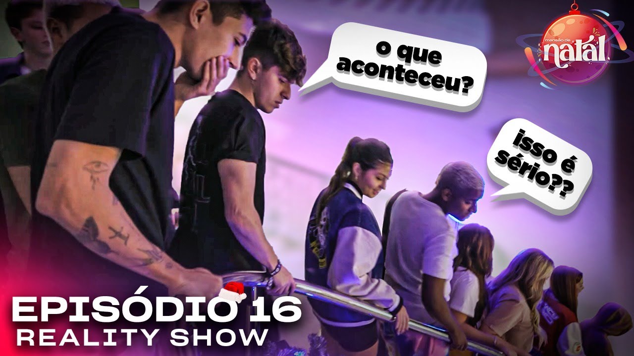 ELES FORAM SURPREENDIDOS! (MANSÃO DE NATAL O REALITY) - Episódio 16