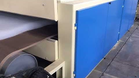 WJM-3 Non-woven thermo bonding wadding production line