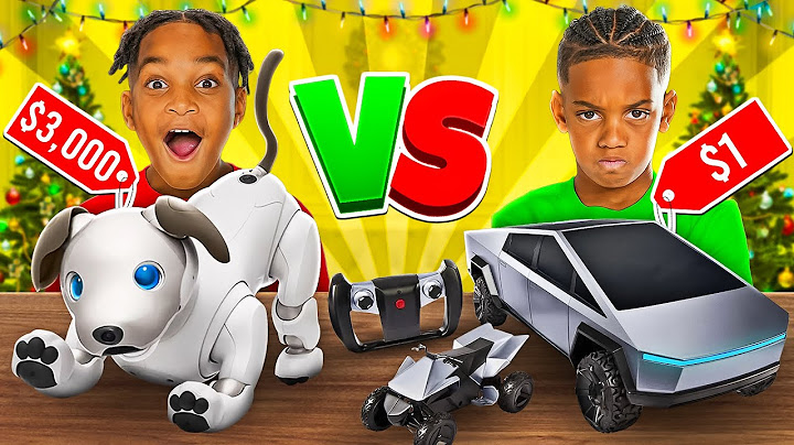 CHEAP VS EXPENSIVE CHRISTMAS PRESENTS CHALLENGE 🎁