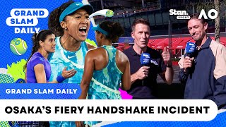 Download Lagu Naomi Osaka handshake DRAMA at the Australian Open | Grand Slam Daily MP3