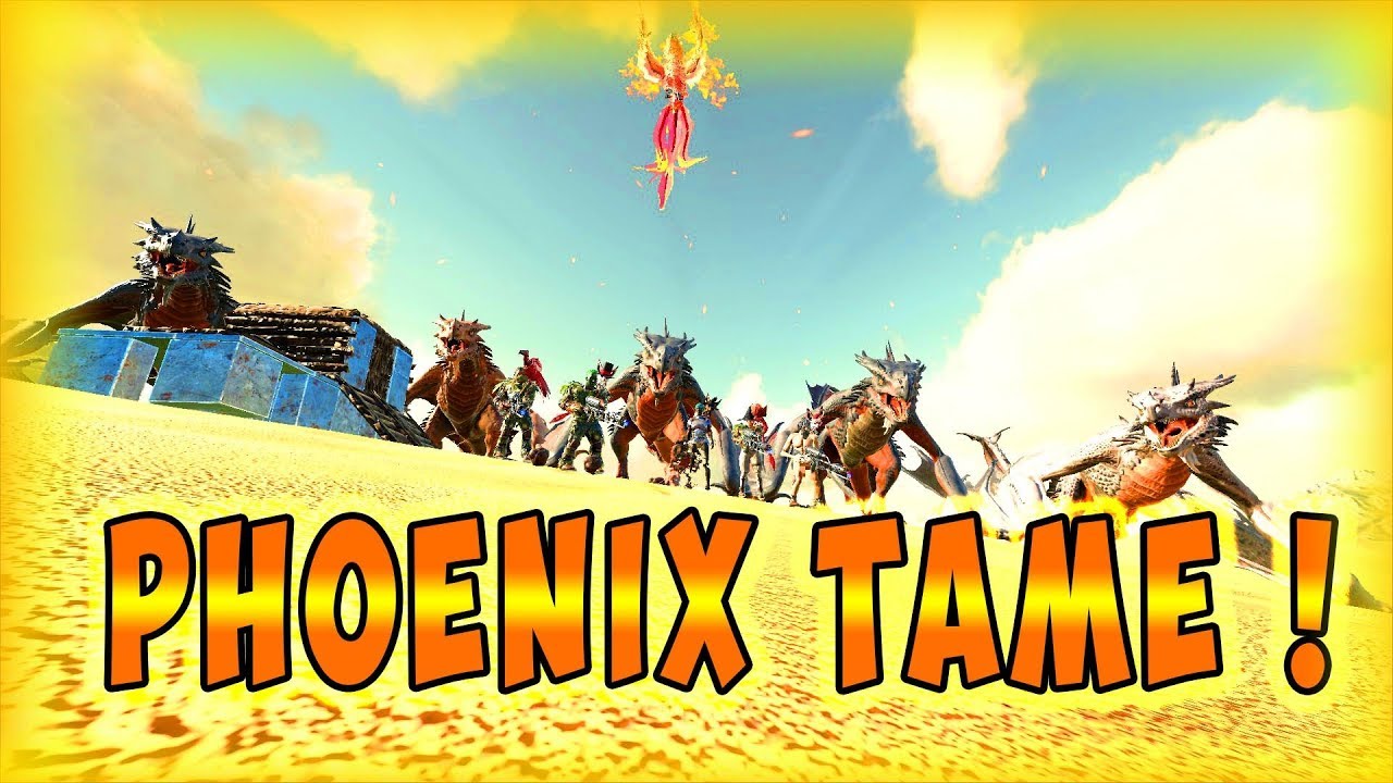 12 HOUR PHOENIX  TAME ! 🤬 | Ark Official PvP | Ark survival Evolved gameplay