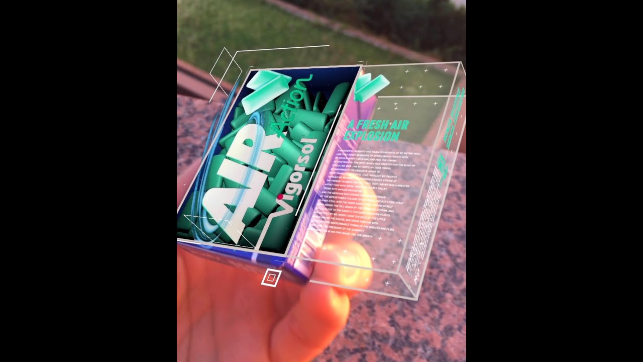 AUGMENTED REALITY | Vigorsol | Packaging