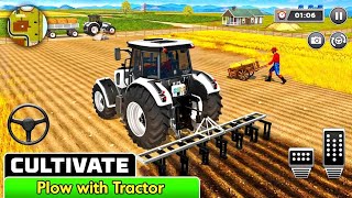 Modern Tractor Farming Simulator 3D - Ultra Graphics Gameplay! Farming Simulator Android Gameplay screenshot 4