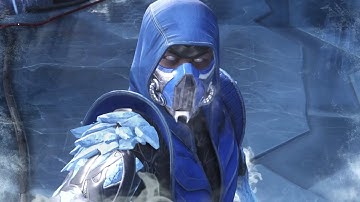 Injustice 2 sub zero gameplay,god shader,supermove,ability