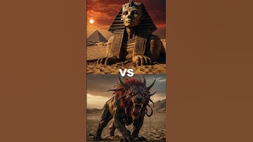 🦁 Sphinx vs Manticore 🐉 – Who Wins This Mythic Battle