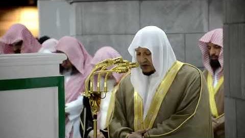 أجمل تلاوة للشيخ صلاح باعثمان من أول ليلة بالحرم المكي ١٤٣٧