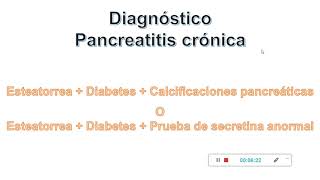 Caso Clinico Pancreatitis Cronica Caso Clinico Pancreatitis Cronica