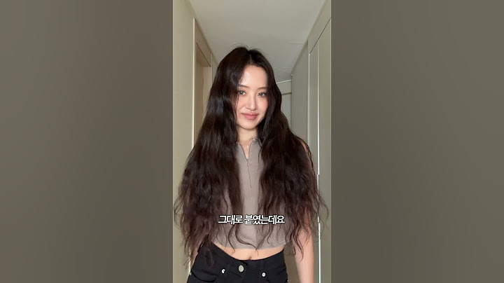 히피펌 붙임머리 하러 가는 날 같이 가요✂️💈