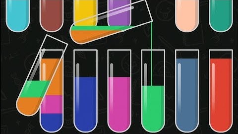 WATER COLOR SORT GAME 2022. 171-175 LEVELS COMPLETED..