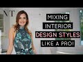 How to MIX Interior Design Styles like a PRO | Find Your Personal Style | RED ELEVATOR| NINA TAKESH