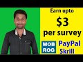 Earn Up to $3 Per Survey | Online Surveys That Pay Cash | MOBROG [Hindi]