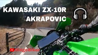 兵庫県は走ってて楽しい道が多すぎる！Let's Enjoy Hyogo Bike Drive kawasaki ZX-10R akrapovic