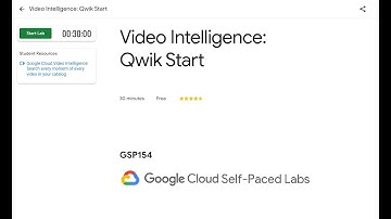 Video Intelligence Qwik Start [GSP154] || Google Cloud Skills Boost