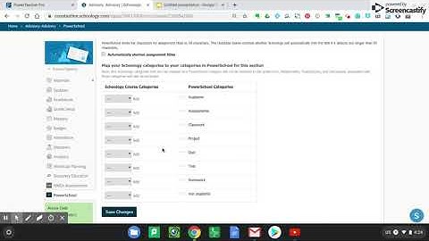 Linking schoology to powerschool video