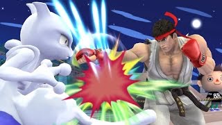 Why Ryu wins the Mewtwo match up... - Smash 4