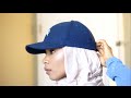 Style Hijab Pakai Topi Adidas