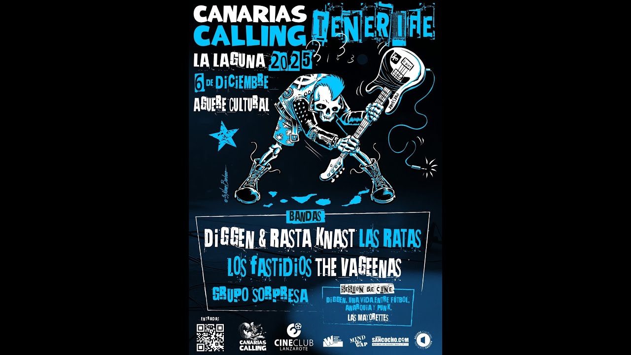 The Vageenas  Canarias calling, 2025-12-06, Santa Cruz, Teneryfa 4K 2160p
