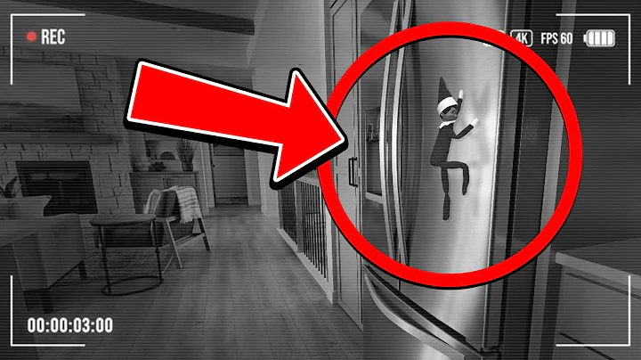 250 Times Elf on the shelf caught moving on camera walking 😱
