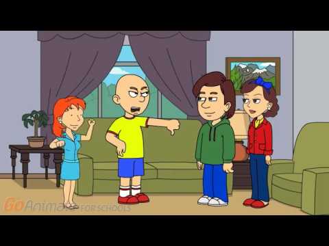 Caillou Misbehaves On The Way To Incredibles 2 Grounded 