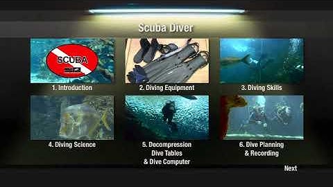 NAUI Scuba Diver Course Video (Intro)