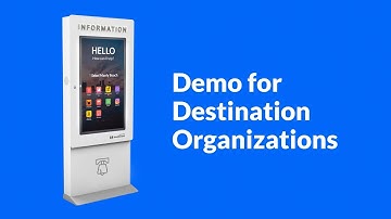 Kiosk Software Demo for Destination Organizations