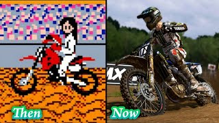 Evolution of Motocross video Games 1983  2021