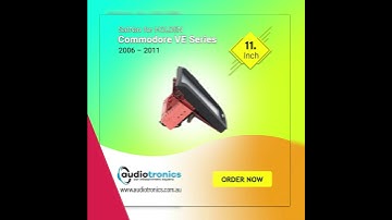 SatNav for HOLDEN Commodore VE Series I 2006 – 2011  11″ inch VERSION II