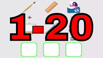 Simple Math - Emoji Puzzle - 1-20 Levels Gameplay Walkthrough Tutorial Review (iOS/Android)